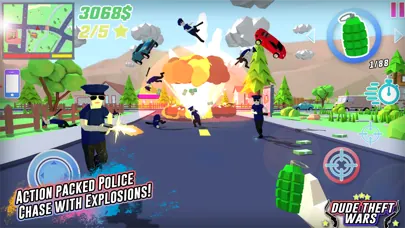 Dude Theft Wars: Open world Sandbox Simulator BETA screenshot 1