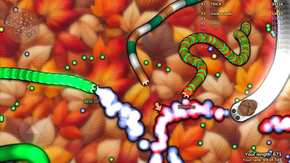 slither.io screenshot 11