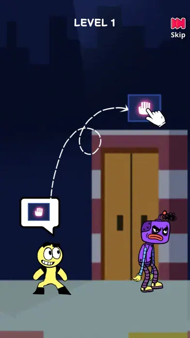 Blue Monster Escape screenshot 2
